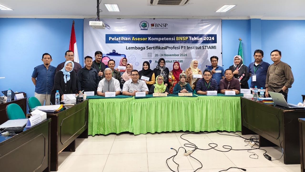 LSP P1 Institut STIAMI Sukses Gelar Pelatihan Asesor Bersama BNSP